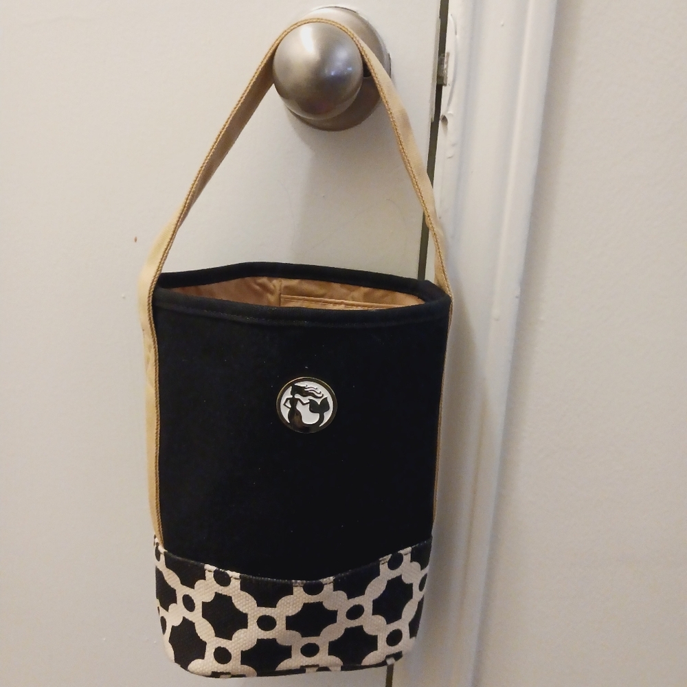 Spartina 449 Black and Tan Women's Small Tote NWOT